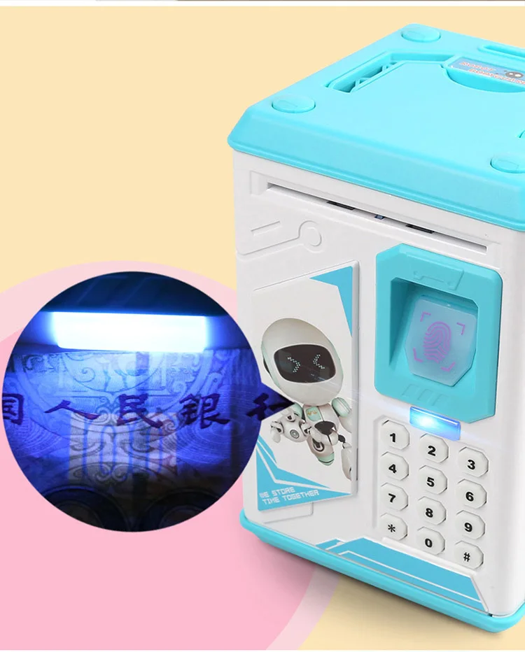 2019 г., высокая имитация банкомата, игрушечный банкомат, счетчик купюр, крадущий монеты, копилка, банкомат для детей