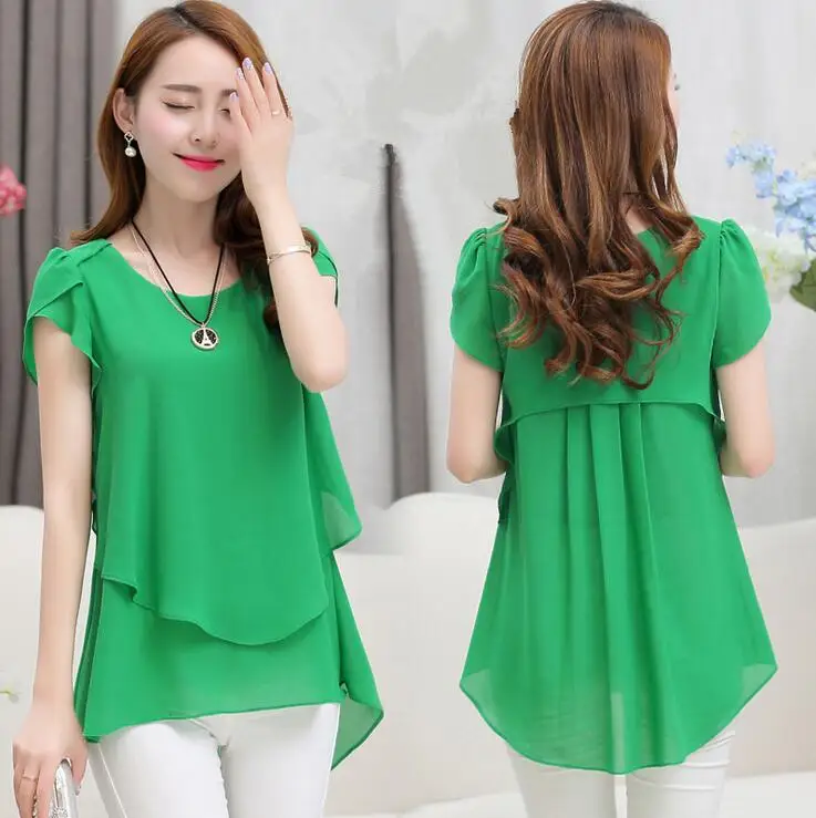 korean chiffon blouse