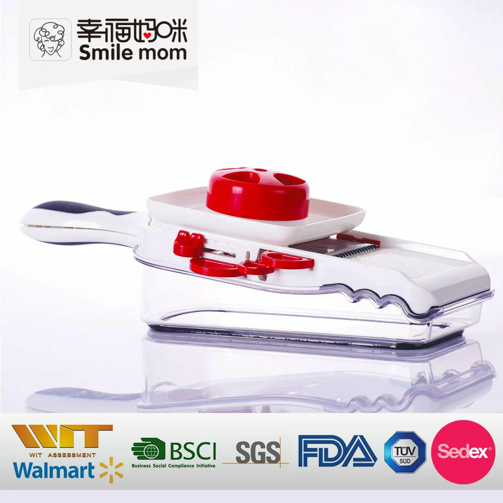 Супер Регулируемая мандолиновая овощерезка ручная овощерезка для фруктов Картофельная терка для моркови