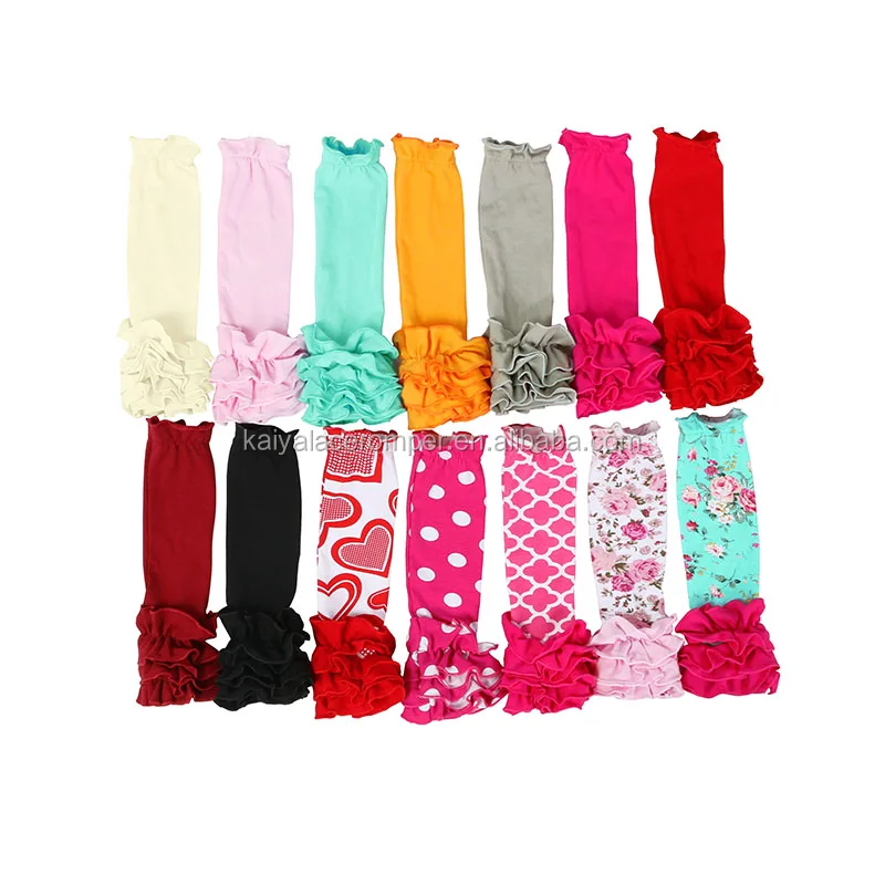 
Теплые Зимние гетры с цветочным принтом для девочек, детские гетры с оборками 