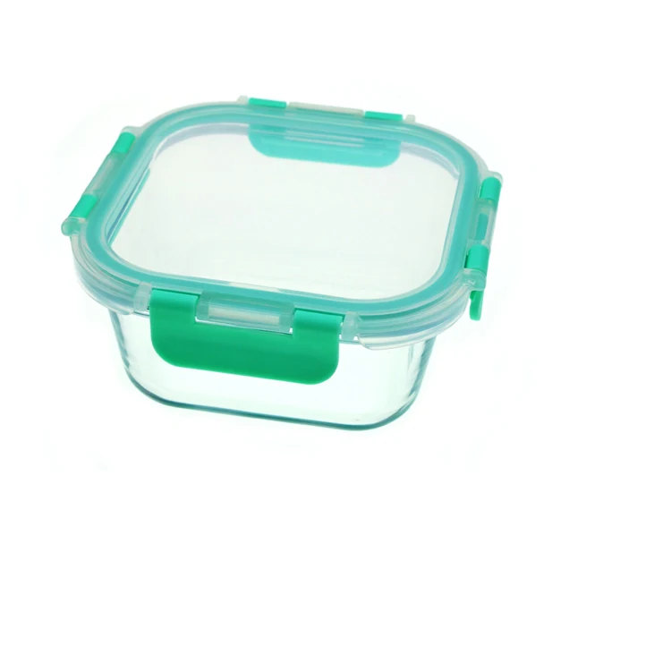 Piazza Per Microonde Di Vetro Ad Alta Borosilicato Contenitore Per Alimenti  Con Coperchio/scatola Di Conservazione Degli Alimenti/di Vetro Scatola Di  Pranzo Fresca - Buy 800 Ml Di Vetro Contenitore Per Alimenti Con
