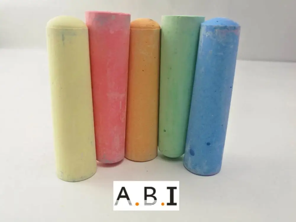 
 Нетоксичный большой цветной карбонат кальция, большой тротуарный белый мел  