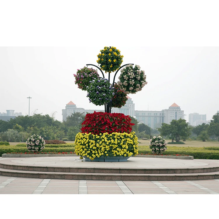 Vertical Garden Systems Flower Tree Planters Large Outdoor Pots for Plants