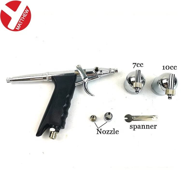 Pattern Painting Mini Airbrush Cake Decorating Kit Makeup Spray Gun for Nail Temporary Tattoo - Image 5