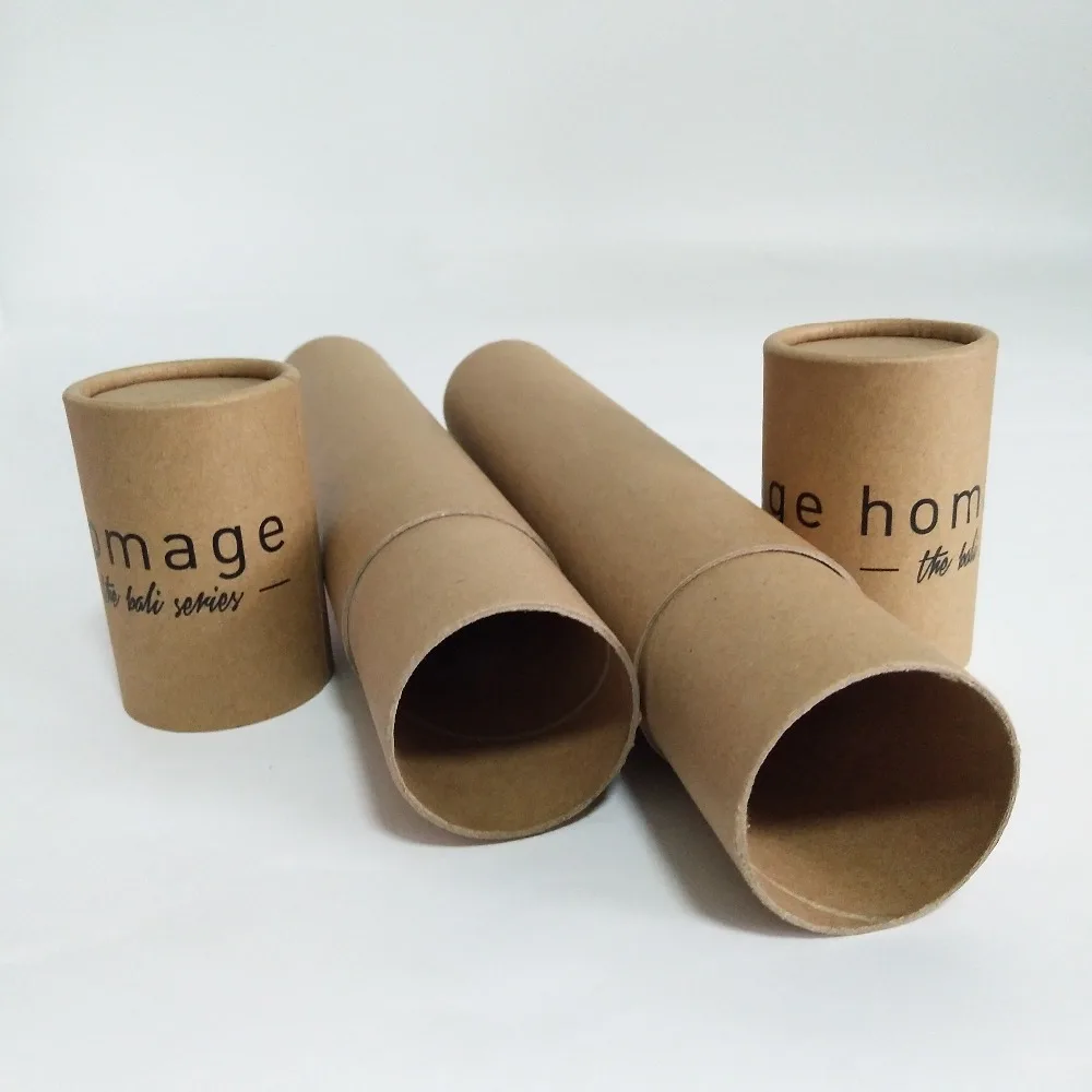 round kraft paper mailing tube poster