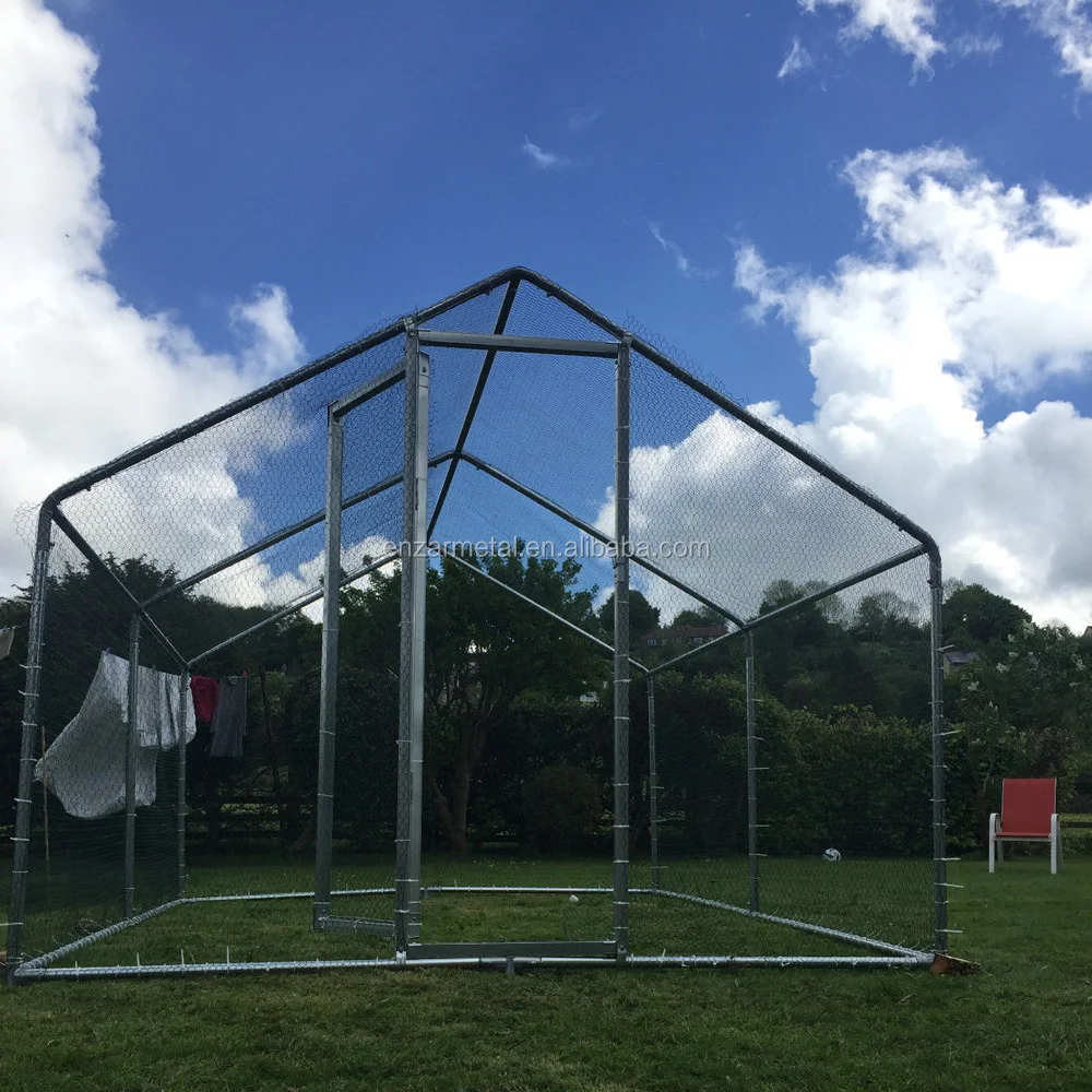 Chicken Coop with Triangle Roof