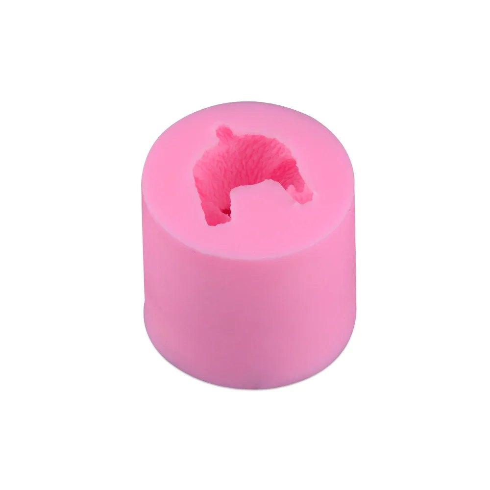 3d bear shape candle mould silicone