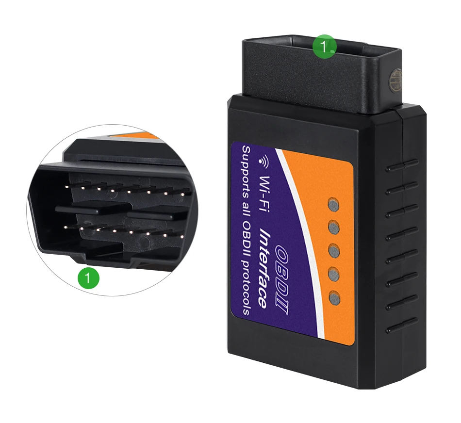 ELM327 V1.5 Bt/Wifi OBD2 автомобильный диагностический инструмент с чипом Pic18f25k80 Obd2 Elm327 сканер