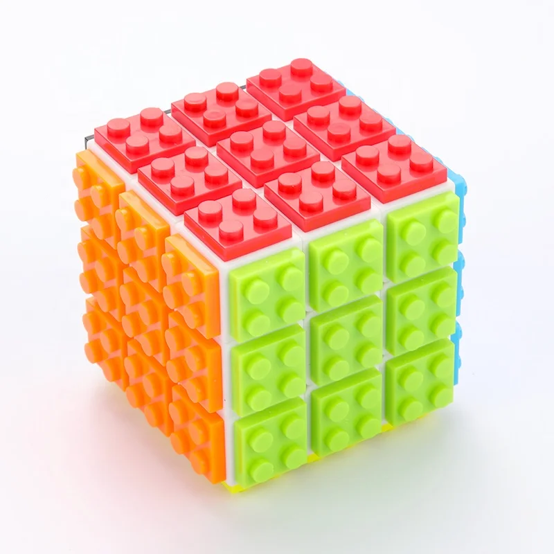 Educational Diy Anti Stress Building Blocks Activity Cube Toys - Buy ...