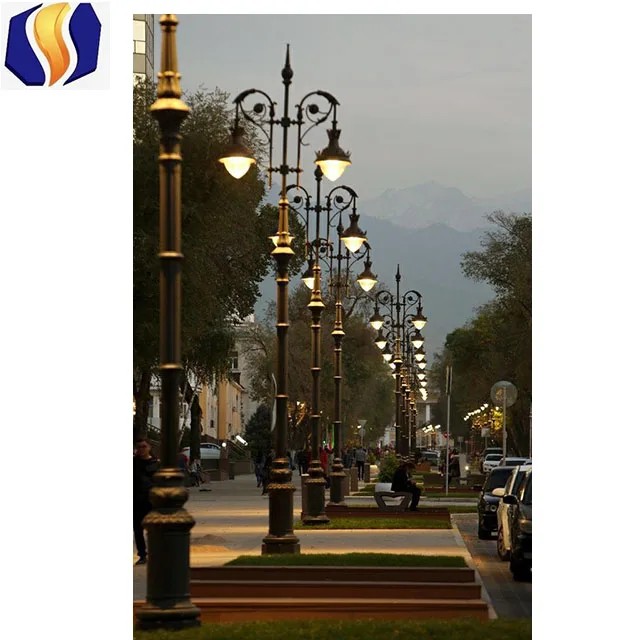 Литой алюминиевый уличный фонарь из Саудовской Аравии
