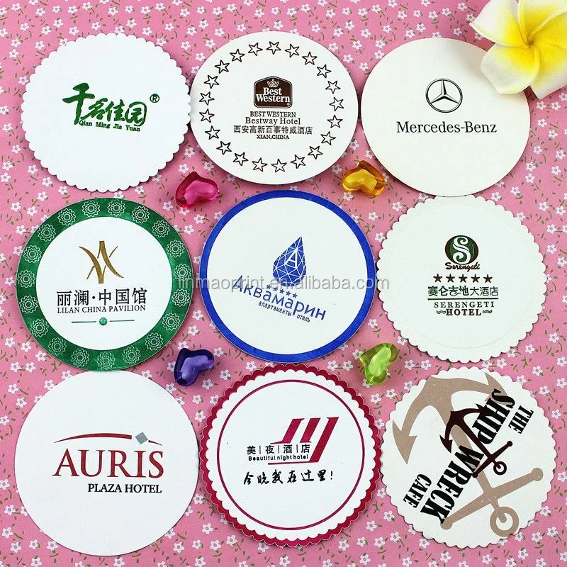 Custom Coaster Round Cup Christmas Cheap Printed Coasters Cardboard Paper Coaster Drink Buy