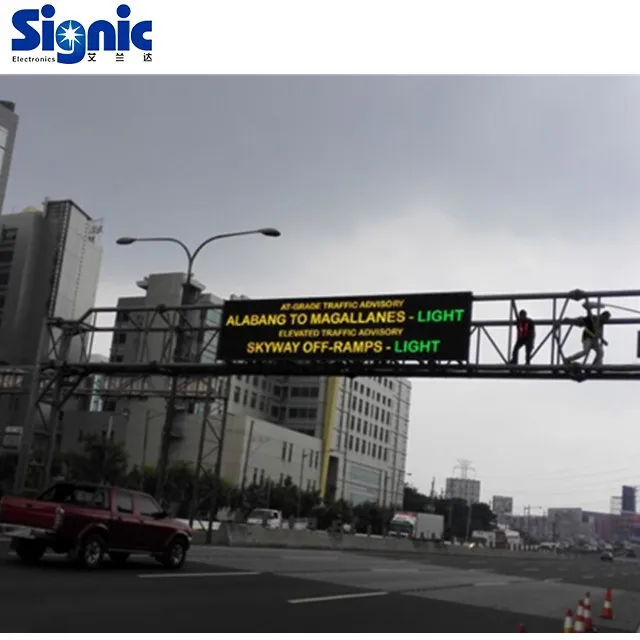 Highway Fixed Variable Speed Limit  Sign Traffic Message LED Display