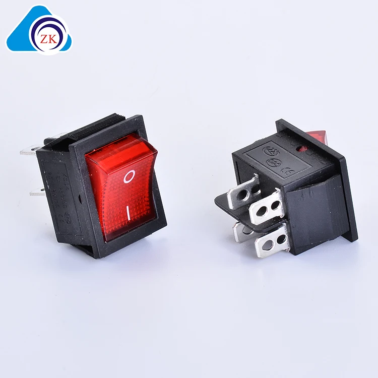 Factory Direct Button Toggle Red Switch on Off Button Small