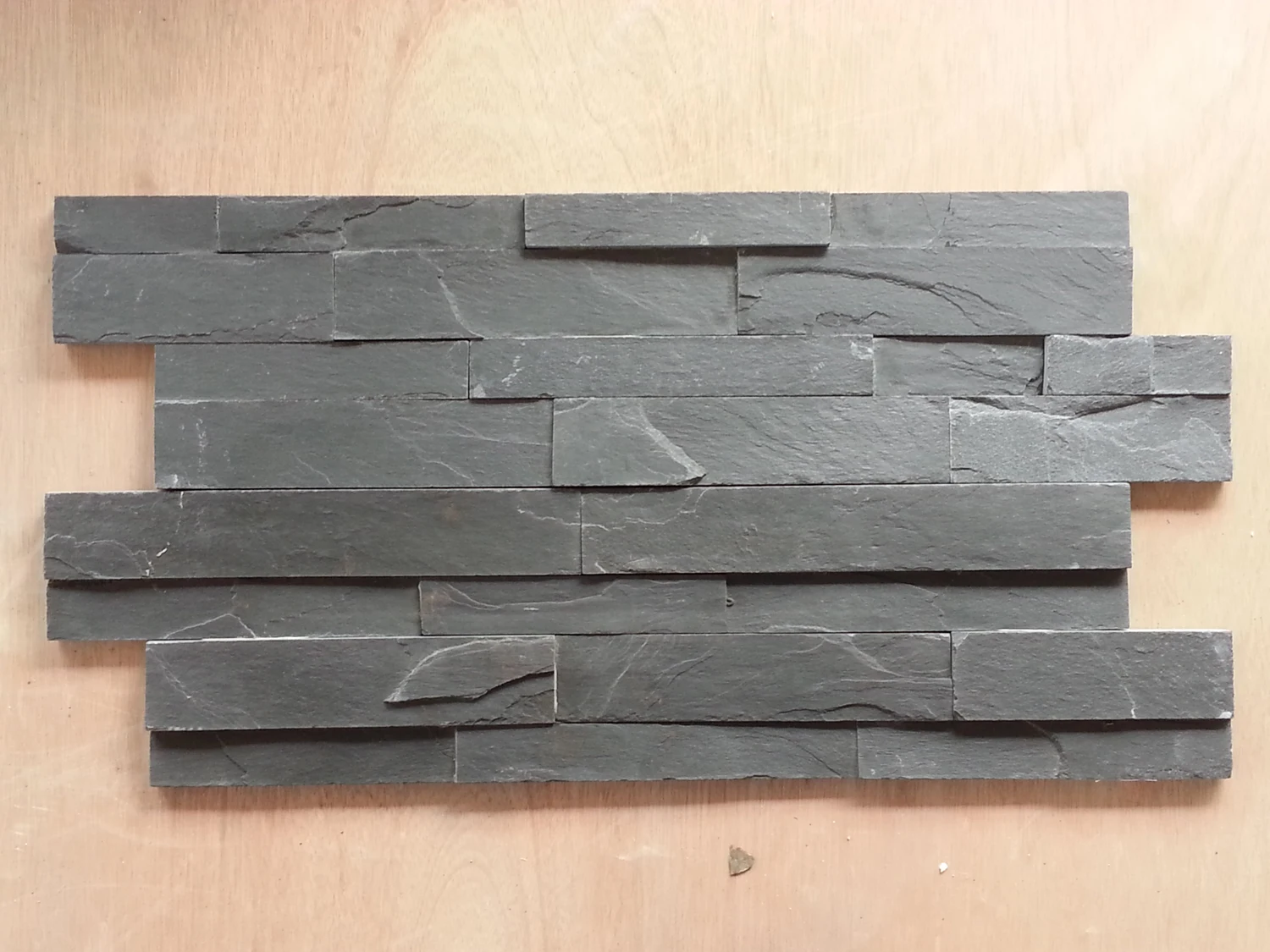 天然黑石板叠石分类账石材贴面墙面11美元