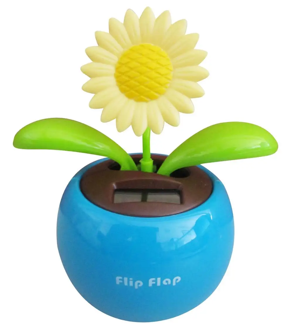 Горячая Распродажа экологически чистый пластиковый Бестселлер танцующий цветок на солнечных батареях с логотипом OEM