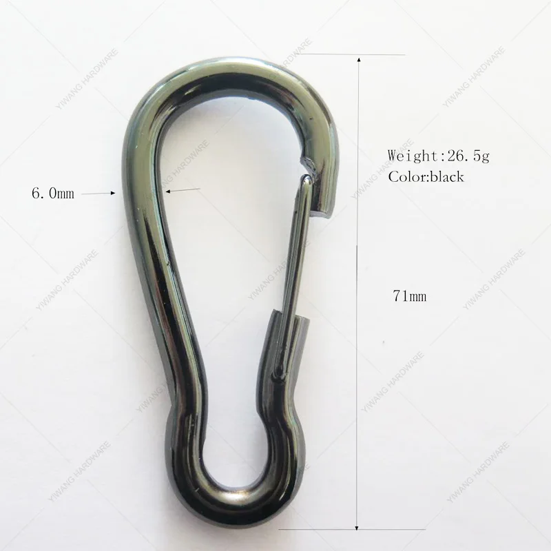 Карабин для скалолазания YIWANG с металлическим покрытием для собачьего поводка