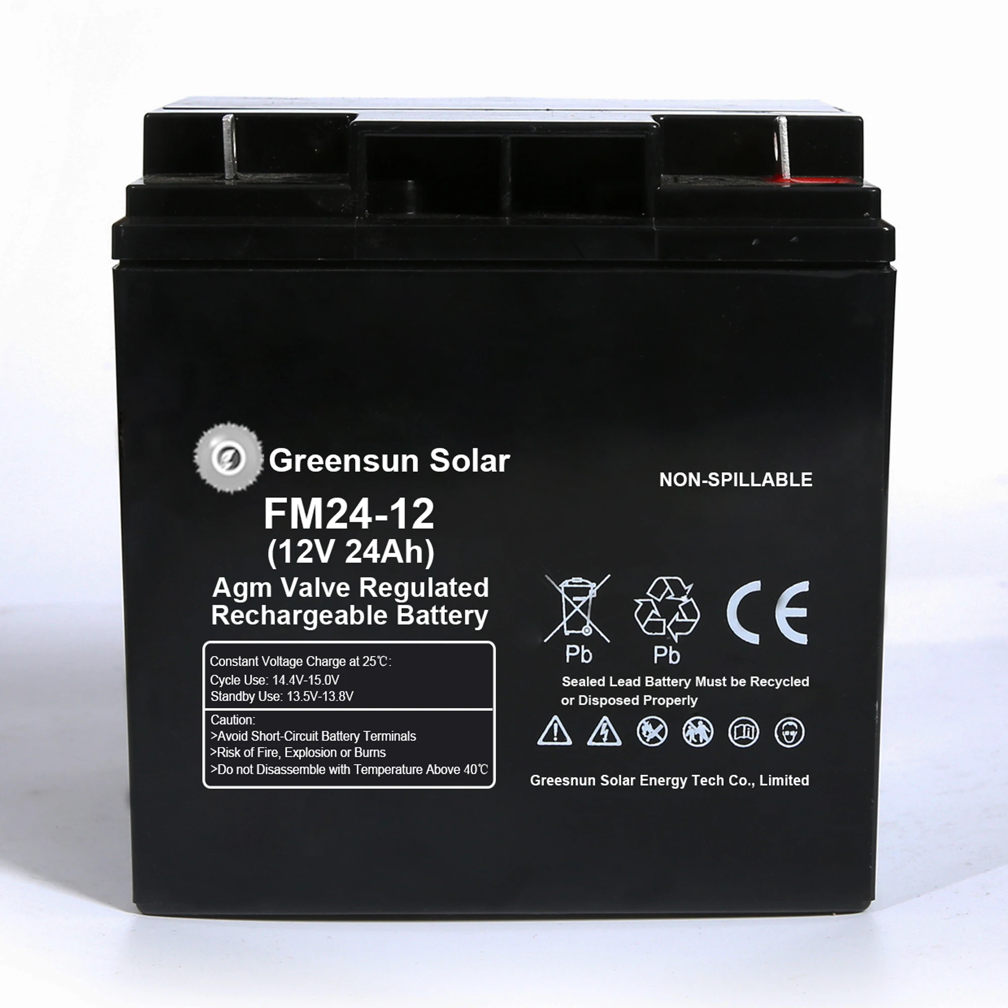 China hot selling lead acid battery 12v 24ah 25ah 26ah 27ah  deep cycle agm battery