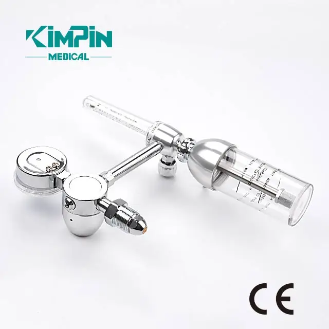 YR-86 Hospital Bull-nose Medical Oxygen Regulator with Humidifier Bottle for BOC Cylinder