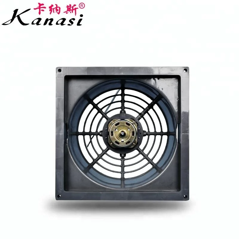 Kanasi 8 10 12 дюймов 500 1000 cfm квадратный офисный коммерческий настенный бесшумный подвесной потолочный вытяжной вентилятор для крыши