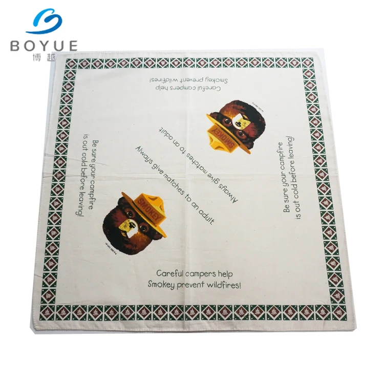 
Бандана из натурального хлопка на заказ, квадратная однотонная хлопковая бандана без рисунка 