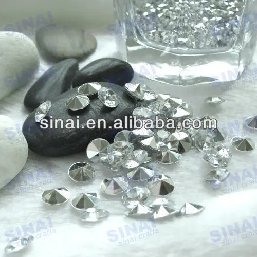 1000 to 4000 Wedding Acrylic Scatter Table Crystal Diamond Confetti Decoration 