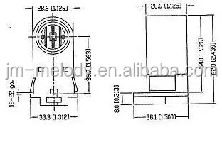 
Патрон R17D патрон R17D патрон лампы R17D базовый патрон лампы 660 Вт 1000 в 
