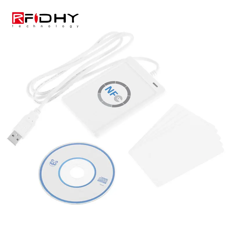 USB NFC Reader Writer ACR122U FREE SDK Android Test APK NFC Tag Sticker IC Card Keyfob