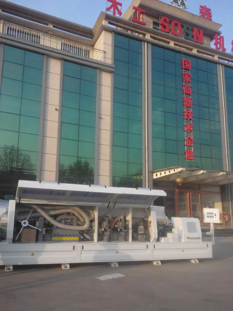 FZ-450DJ автоматический деревообрабатывающий ПВХ кромкооблицовочный станок с предварительной