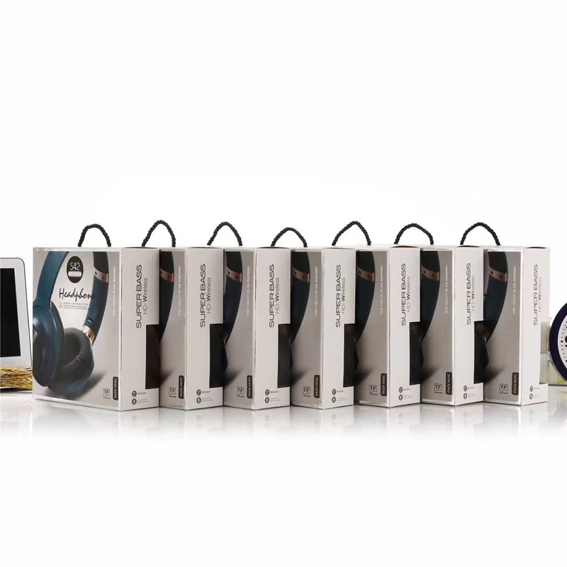 2019 New Wireless Headphones Blue Tooth 