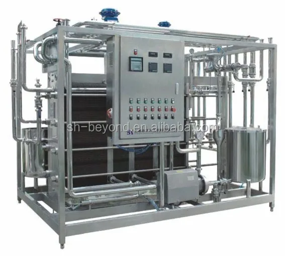 1000 Liter Milk Pasteurizer Machine Full Automatic Plate Dairy Equipment Small Milk Pasteurization Machine