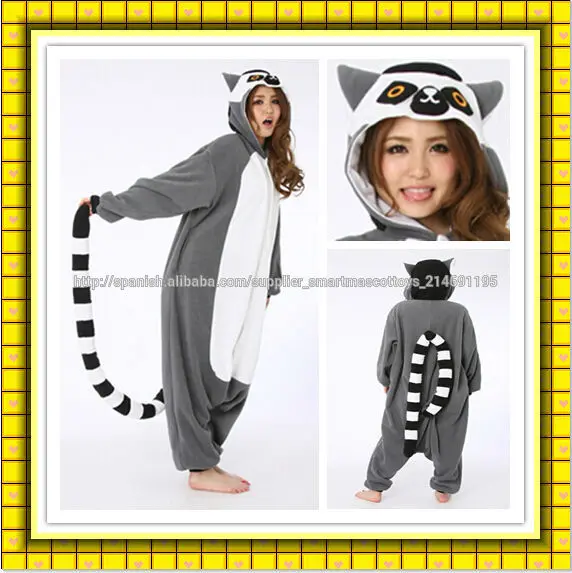 Filadelfia Agarrar Manuscrito Pijama Pijama Animal Lemur Mono - Buy Pijama Mono Lemur Product on  Alibaba.com