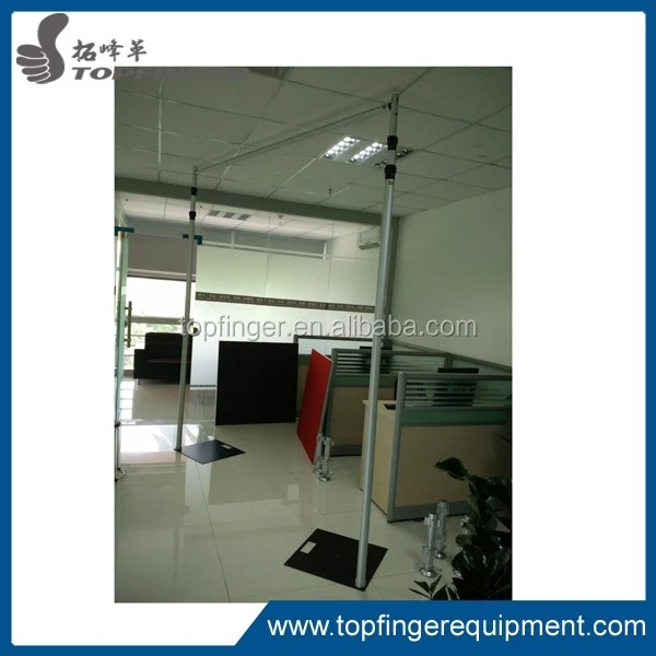 Телескопической трубы и драпировка система