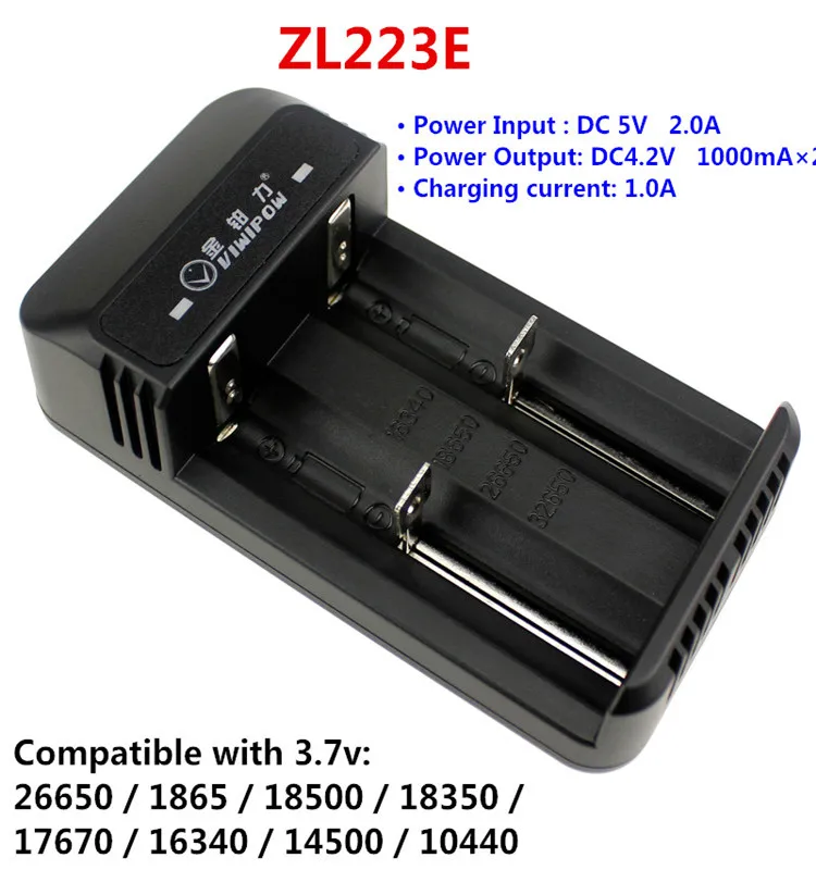 2-Bay литий-ионный LED дисплей USB18650 паров зарядное устройство ЕС