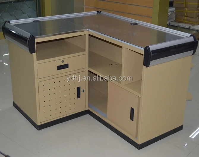 Супермаркет простой дизайн касса с конкурентоспособной ценой