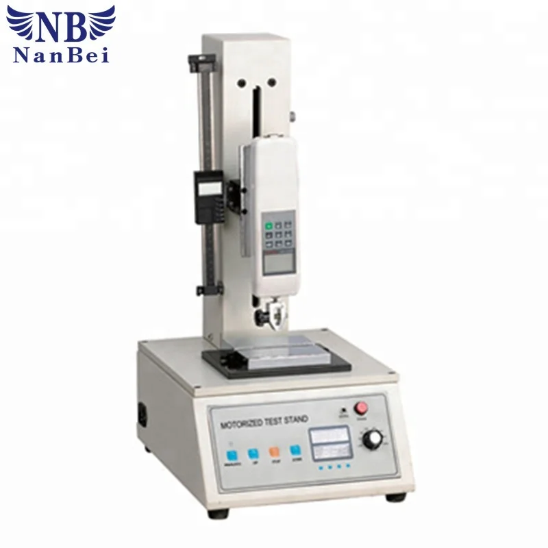 Высокоточная электрическая Вертикальная испытательная стойка с одной стойкой для 500N