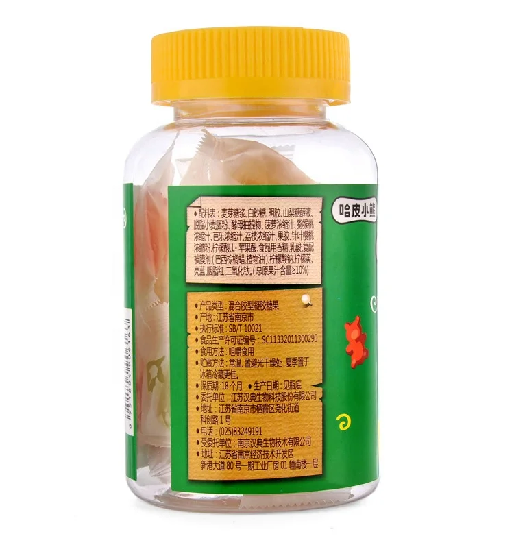 Иммунная поддержка смешанные фрукты вкус мультивитамины витамины мастические медведи производители