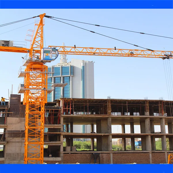 QTZ Model Tavol Tower Crane Near the Nile
