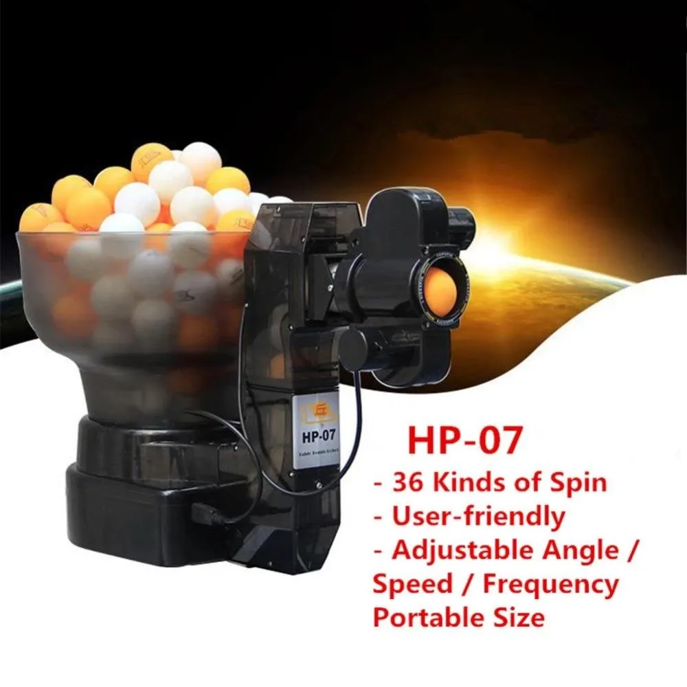 HuiPang Spin Training Ball Machine for Table Tennis Robot