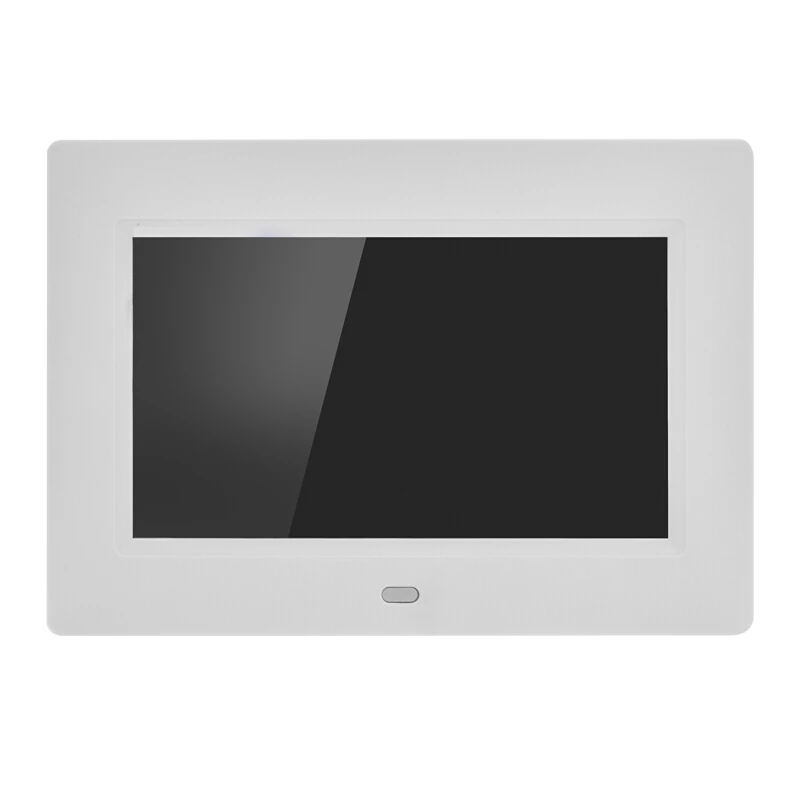 10-Inch Digital Photo Frame with Video Playback Clock MP3 Audio-Supports AVI MP4 Format Free Download Movies Acrylic Material