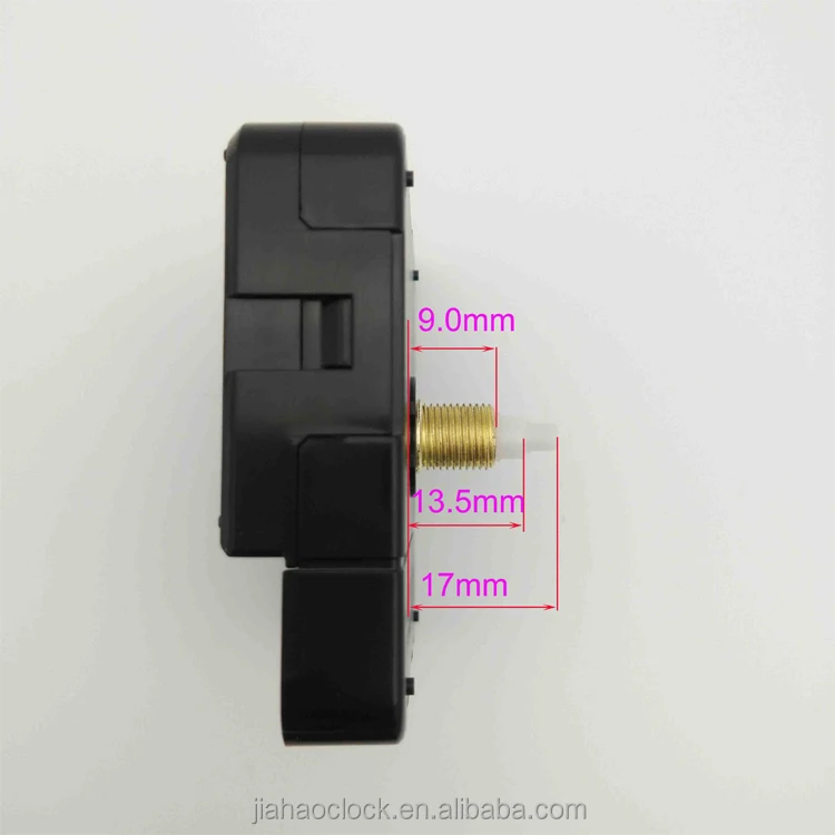 S002 Silent Clockwork Customized Mute Scanning Sweep Quartz Movement Clock