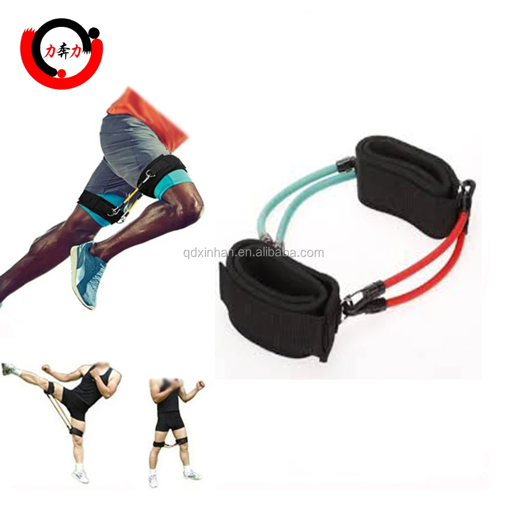 Leg Resistance Speed Exercise Bands for Taekwondo Athletic Performance and Fitness Training