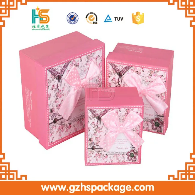 Оптовая розовый картон бумага подарки домашнее шоколад подарочная коробка/коробка конфет