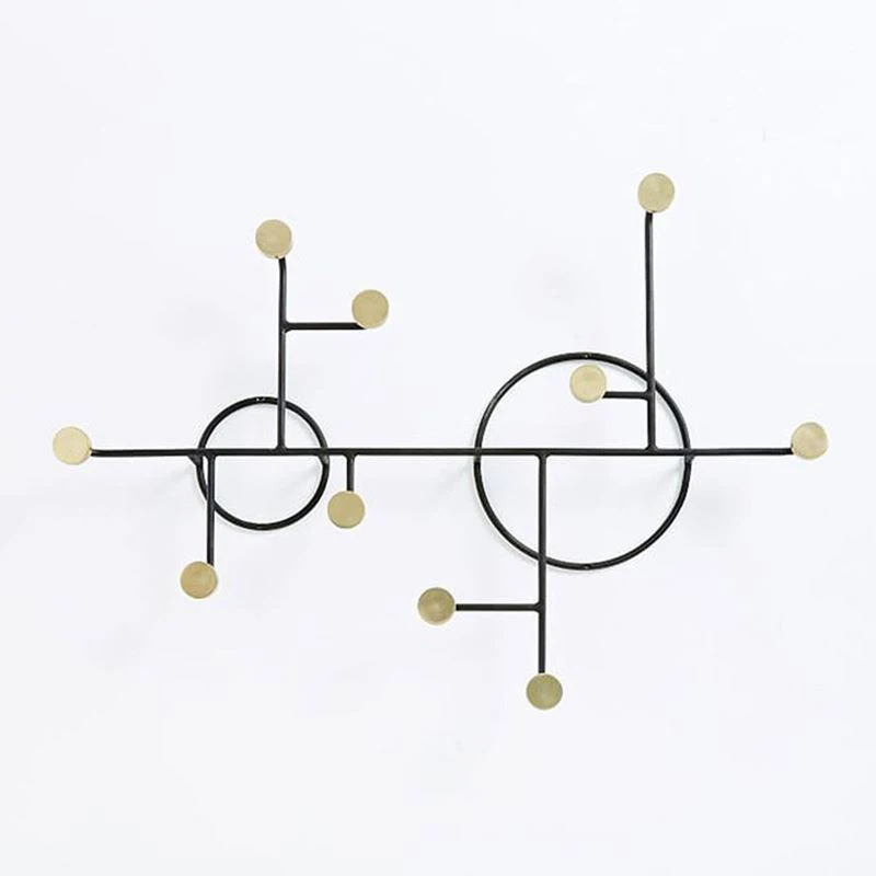 
Household wall foyer European style wall bed coat hook wall hanging 