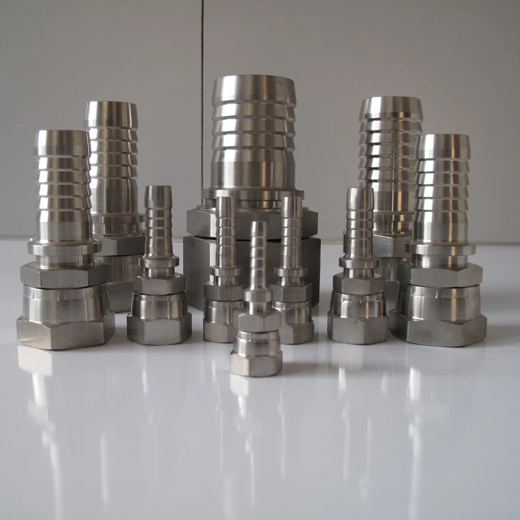 破折号-08 jic 女式不锈钢液压接头