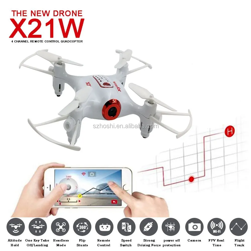 SYMA X21W Wifi FPV ミニドローン HDカメラ Toy House Syma X21W Wifi FPV Mini Drone with Camera Live