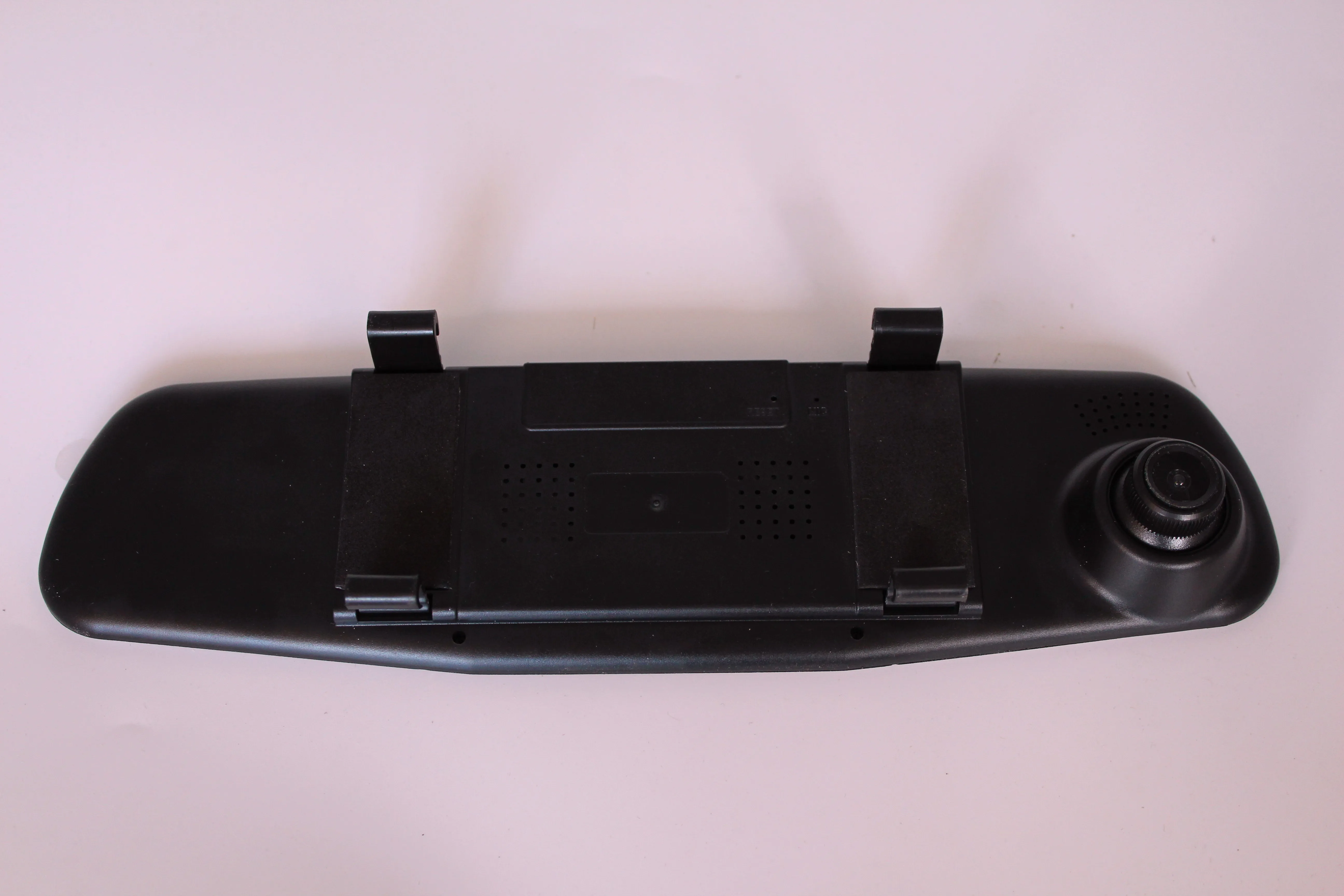 Автомобильный видеорегистратор, двойная камера 1080P 4,3 дюйма, зеркало заднего вида с двойным объективом, видеорегистратор, приборная панель, черный ящик с датчиком парковки