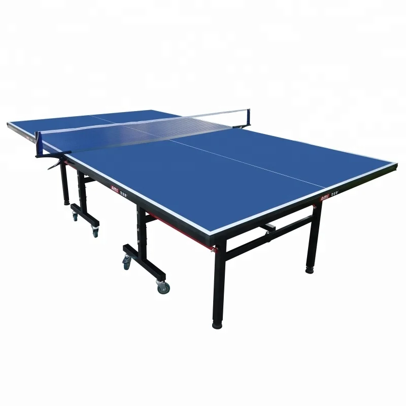 Hot Sale Standard Size  Folding Movable Indoor Wholesale 18mm Table Tennis