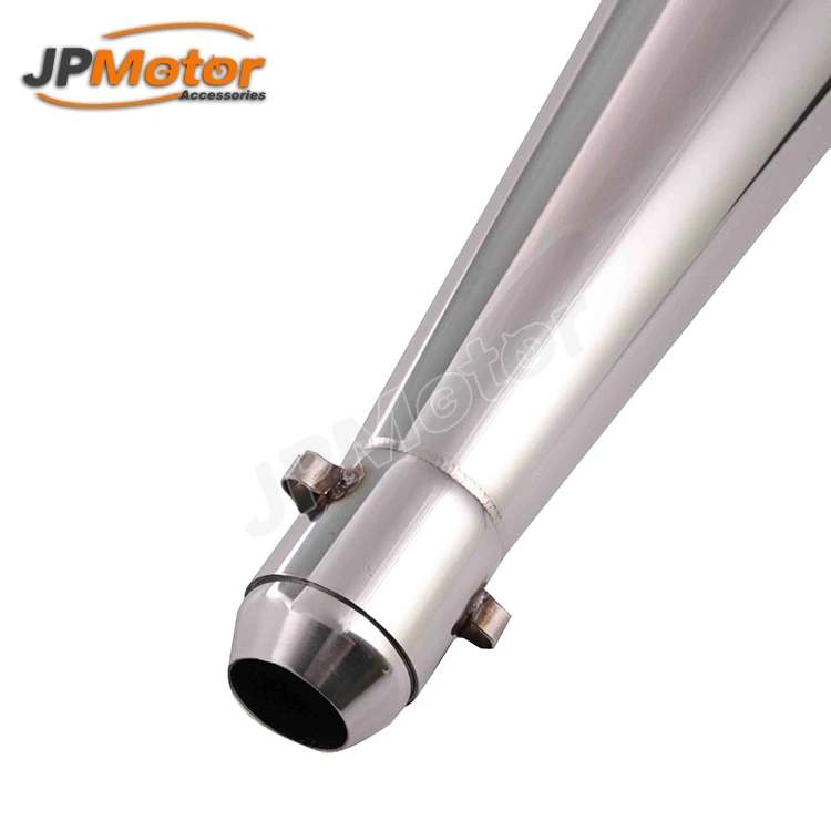 JPMotor 51 мм Универсальный 250cc из нержавеющей стали мопед глушитель труб