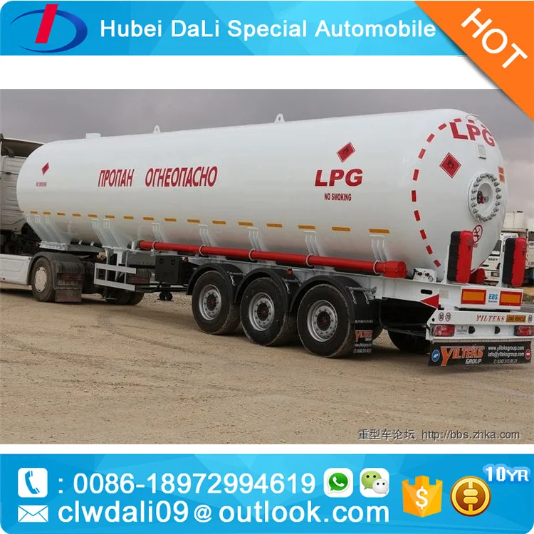 ISO Cryogenic Storage tank Container lpg Gas tank Truck