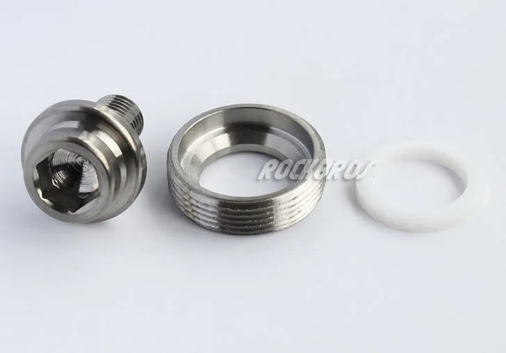 Rockbros Titanium Crank Bolt M8 X 15mm & Extractor Sleeve for